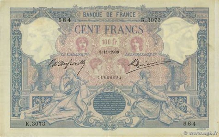 Are old French franc notes worth anything?