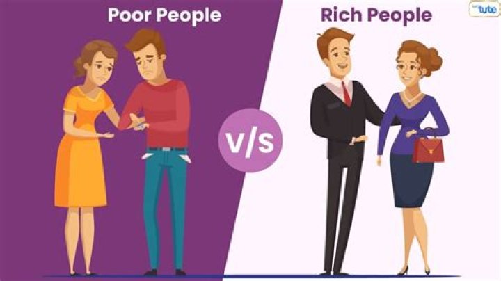 Are poor people or rich people happier?