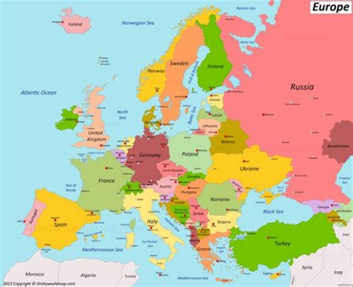 Are there 44 or 51 countries in Europe?