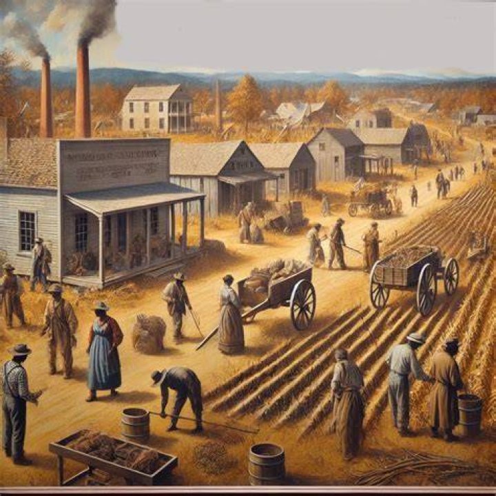 How did the economy of the South change after the Civil War?