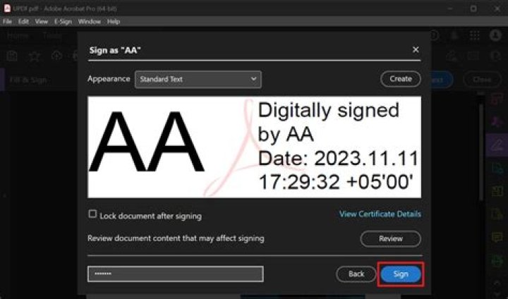 How do I get an Adobe sign certificate?
