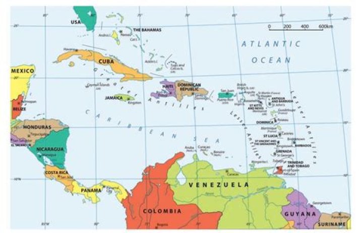How does geography impact the economy of the Caribbean islands?