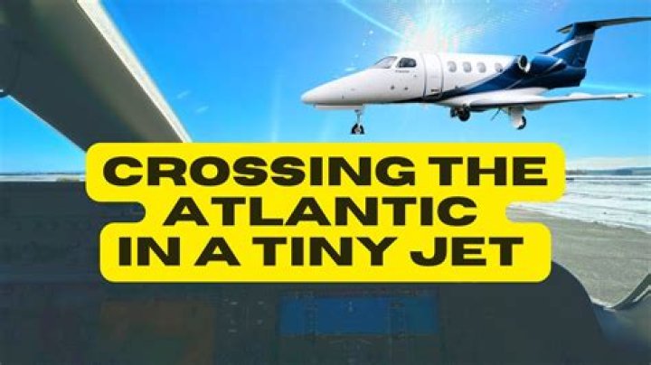 How fast can a jet fly across the Atlantic?