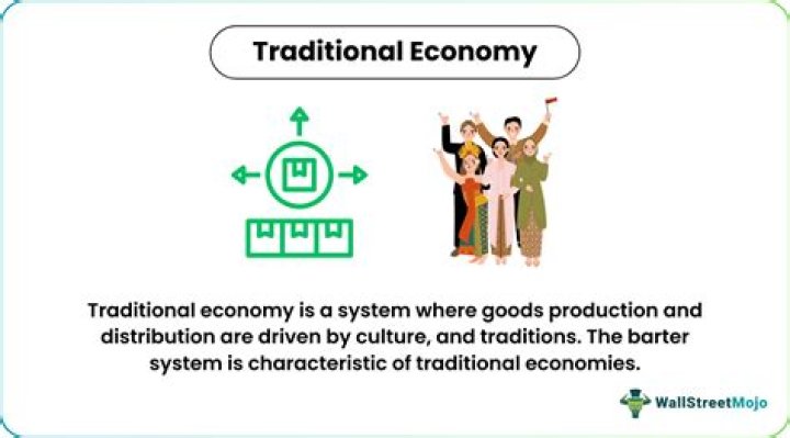 Is there competition in a traditional economy?