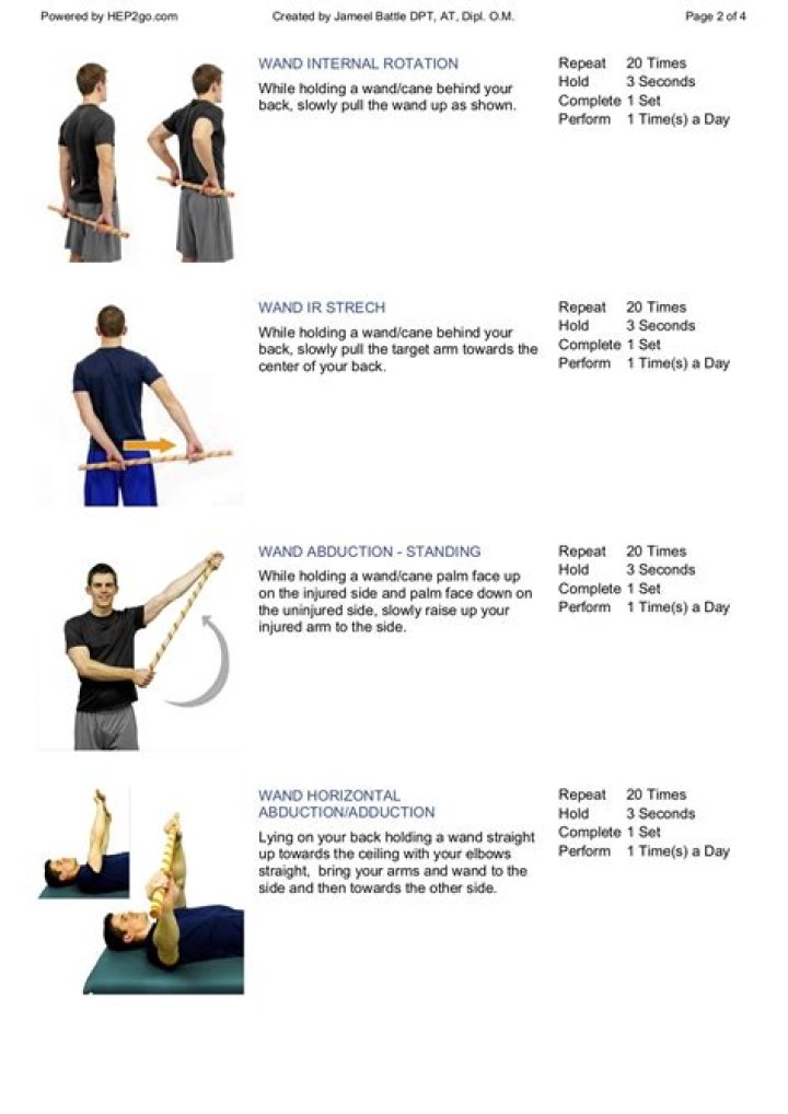 What are hep exercises?