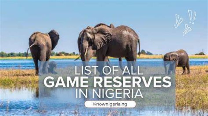What are the game reserves in Nigeria?