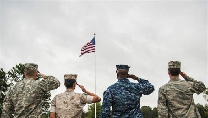 What does saluting the flag mean?