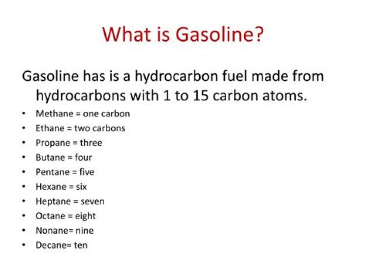 What is gasoline an example of?