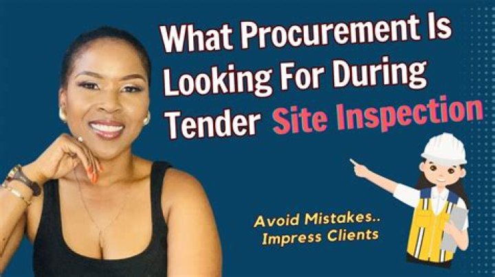 What is tender site visit?