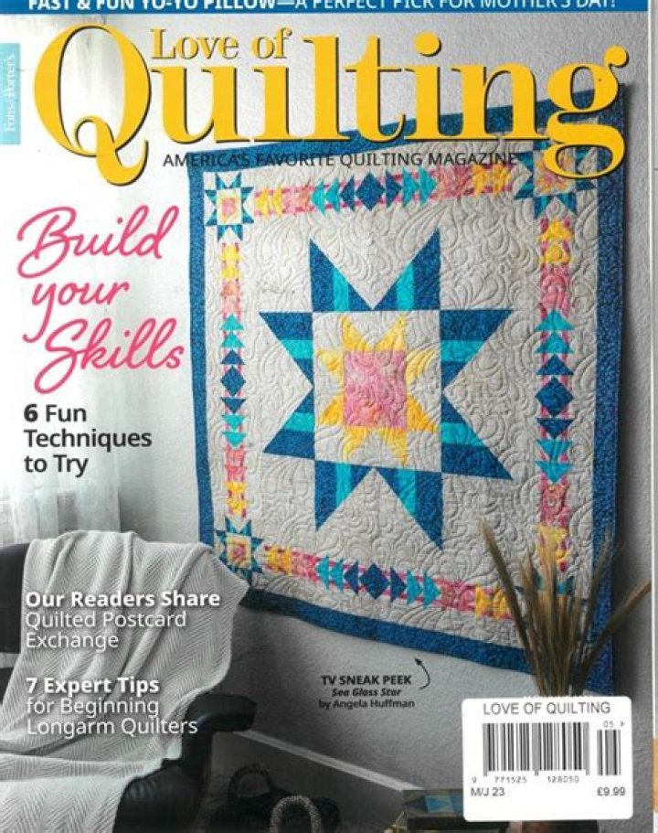 What is the most popular quilting magazine?