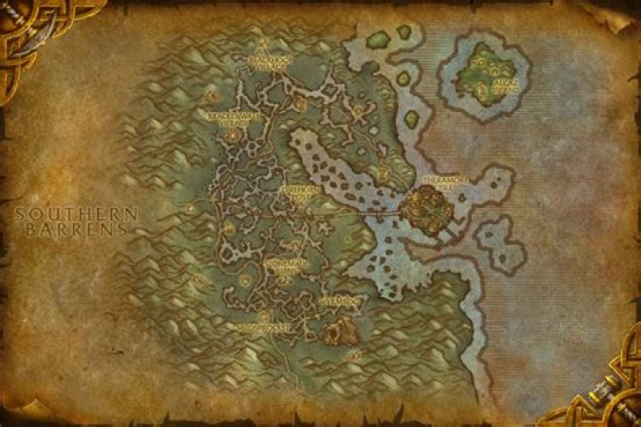 Where is Theramore Isle on the map?