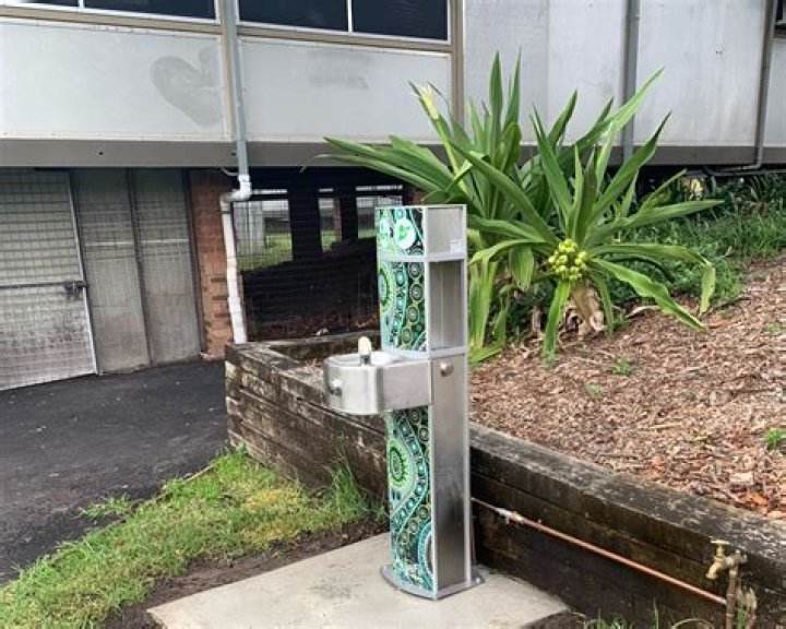 Who pays for the water fountains at school?